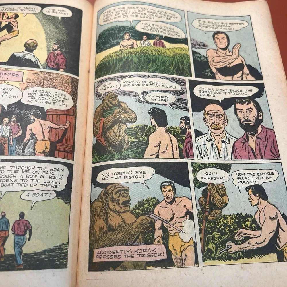 Tarzan #51  VG+  Dell December Lex Barker Comic